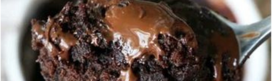 Mini Brownie de Chocolate com Caramelo Salgado