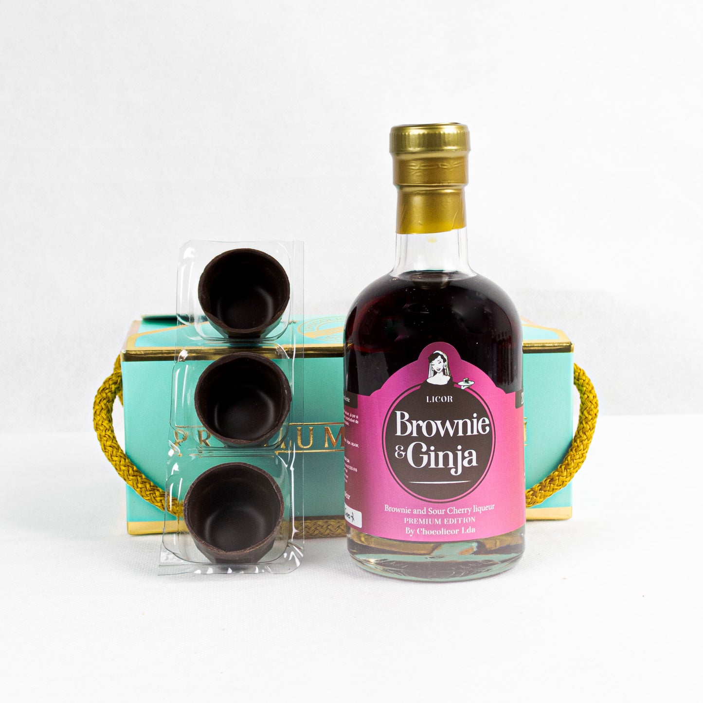 Licor Brownie com Ginja - Caldas D'Óbidos