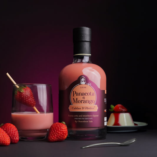 Licor de Panacota e Morango Premium - Caldas D'Óbidos