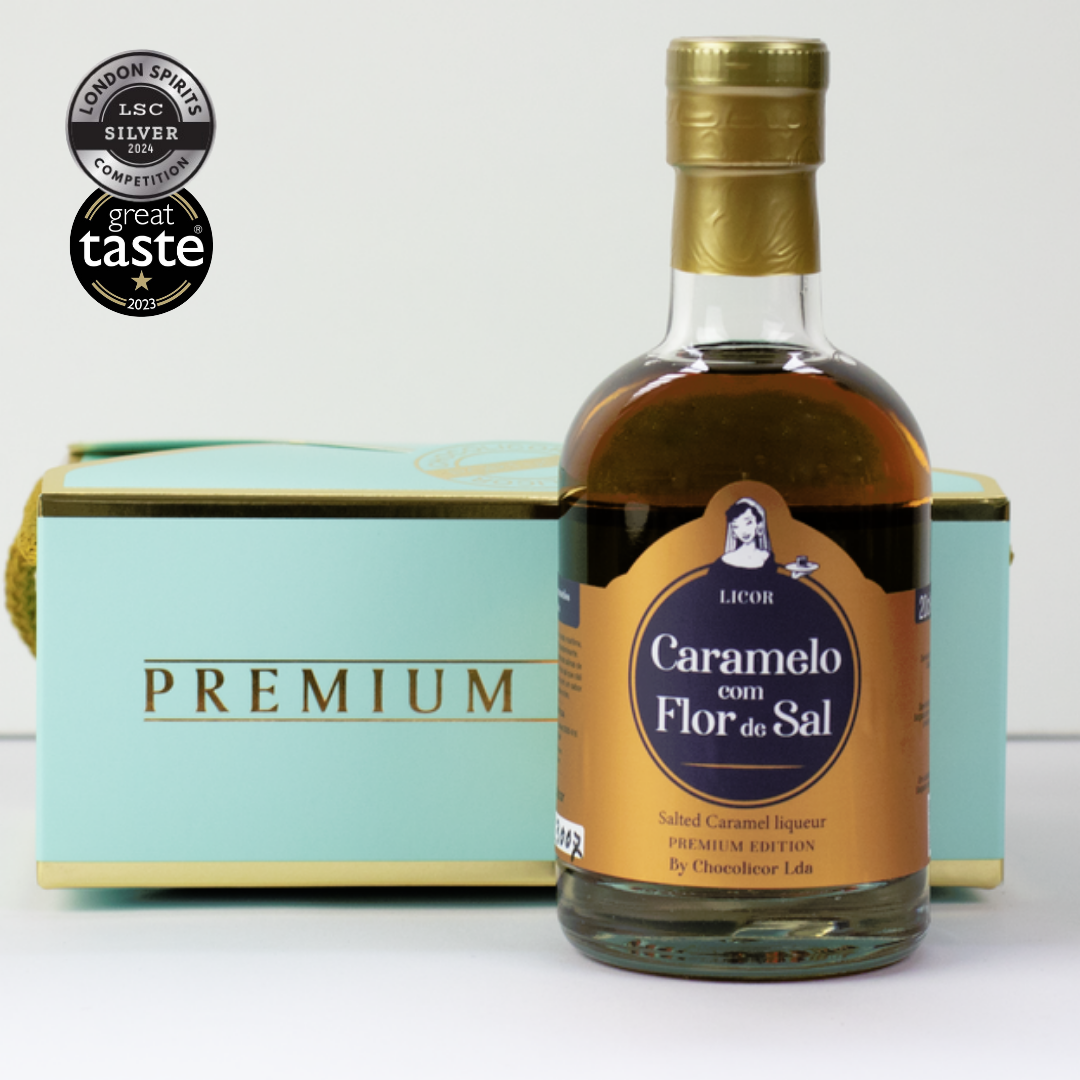 Premium Caramel with Flower of Salt Liqueur - Caldas D'Óbidos