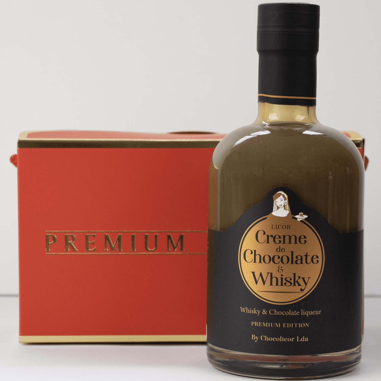 Licor de Chocolate y Whisky Premium