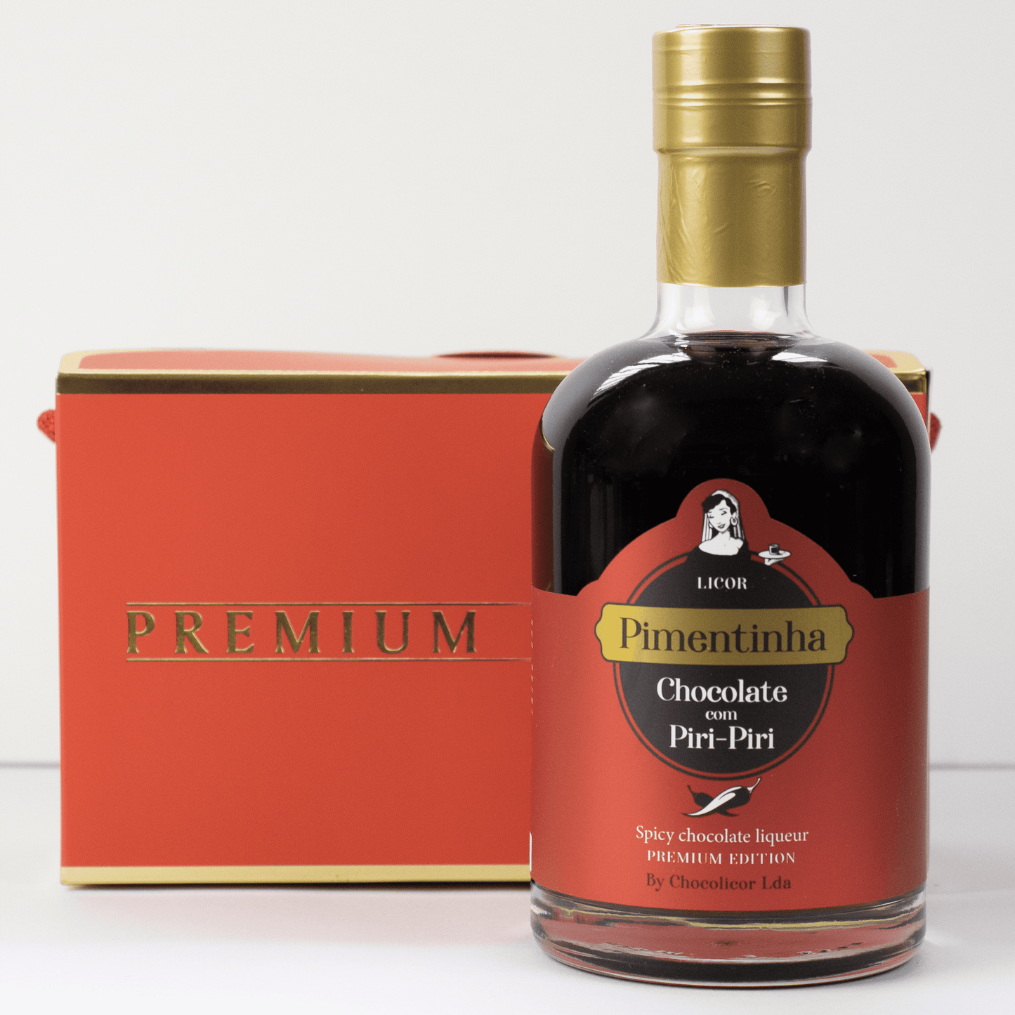 Premium Chocolate with Piripiri Liqueur 