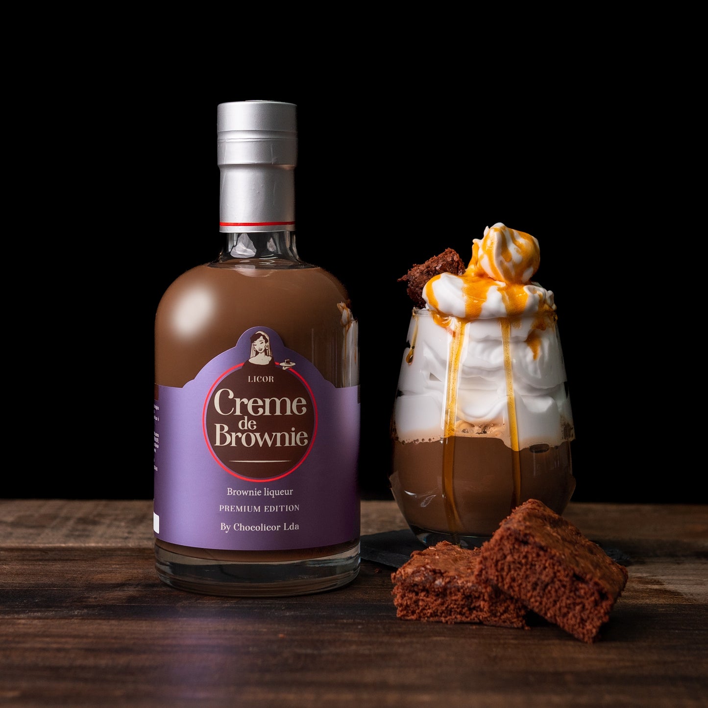 Licor de Brownie Premium - Caldas D'Óbidos